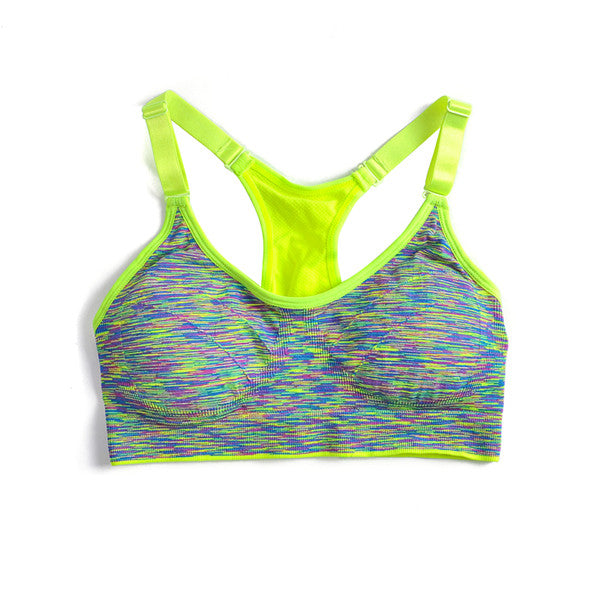 Women' Sport Breathable Padded Bras - Blue Force Sports
