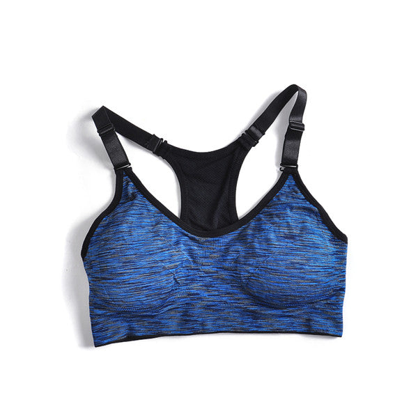 Women' Sport Breathable Padded Bras - Blue Force Sports