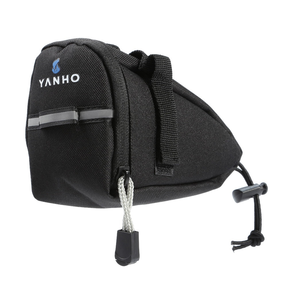Waterproof Reflective Bicycle Saddle Bag for Outdoor Activities - Blue Force Sports