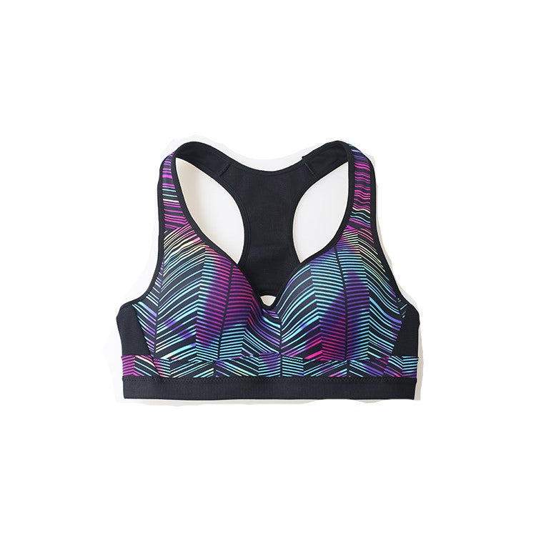 Cute Comfortable Push-Up Quick-Drying Fitness Bra - Blue Force Sports