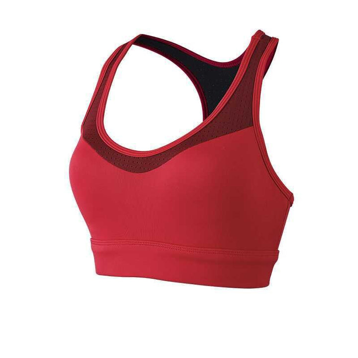Cute Comfortable Push-Up Quick-Drying Fitness Bra - Blue Force Sports