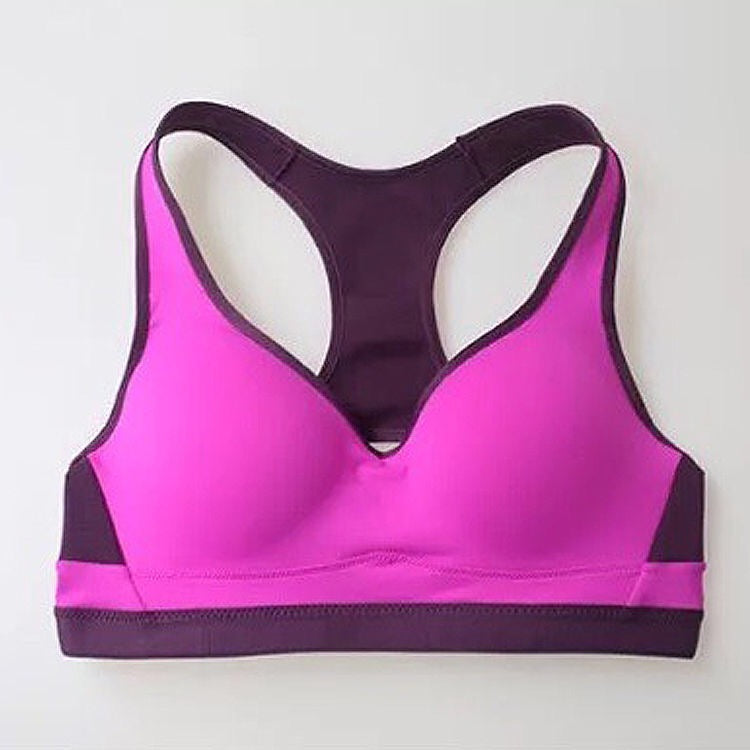 Cute Comfortable Push-Up Quick-Drying Fitness Bra - Blue Force Sports