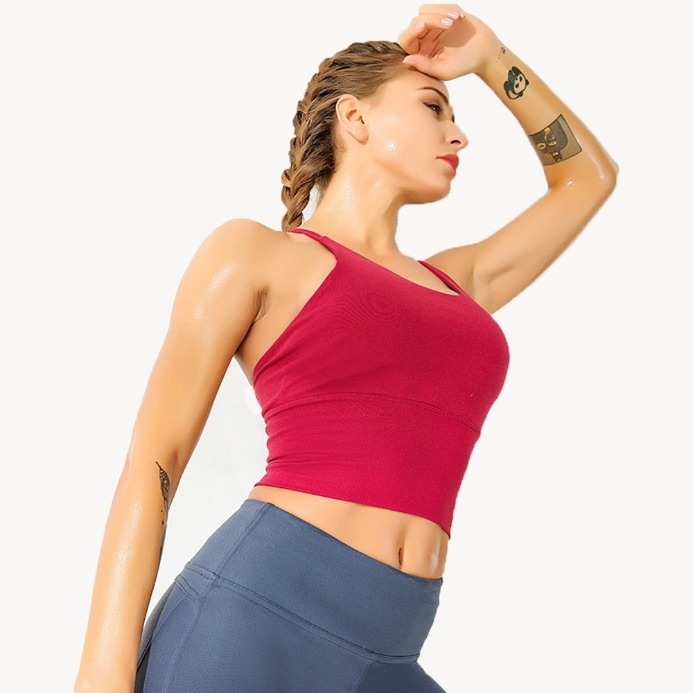 High-Quality Women's Sports Bra - Blue Force Sports