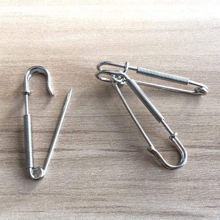 Useful Multipurpose Durable Metal Safety Pins Set - Blue Force Sports