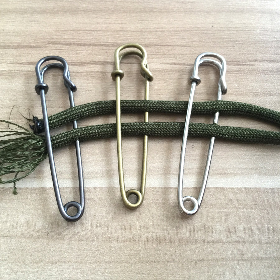Useful Multipurpose Durable Metal Safety Pins Set - Blue Force Sports
