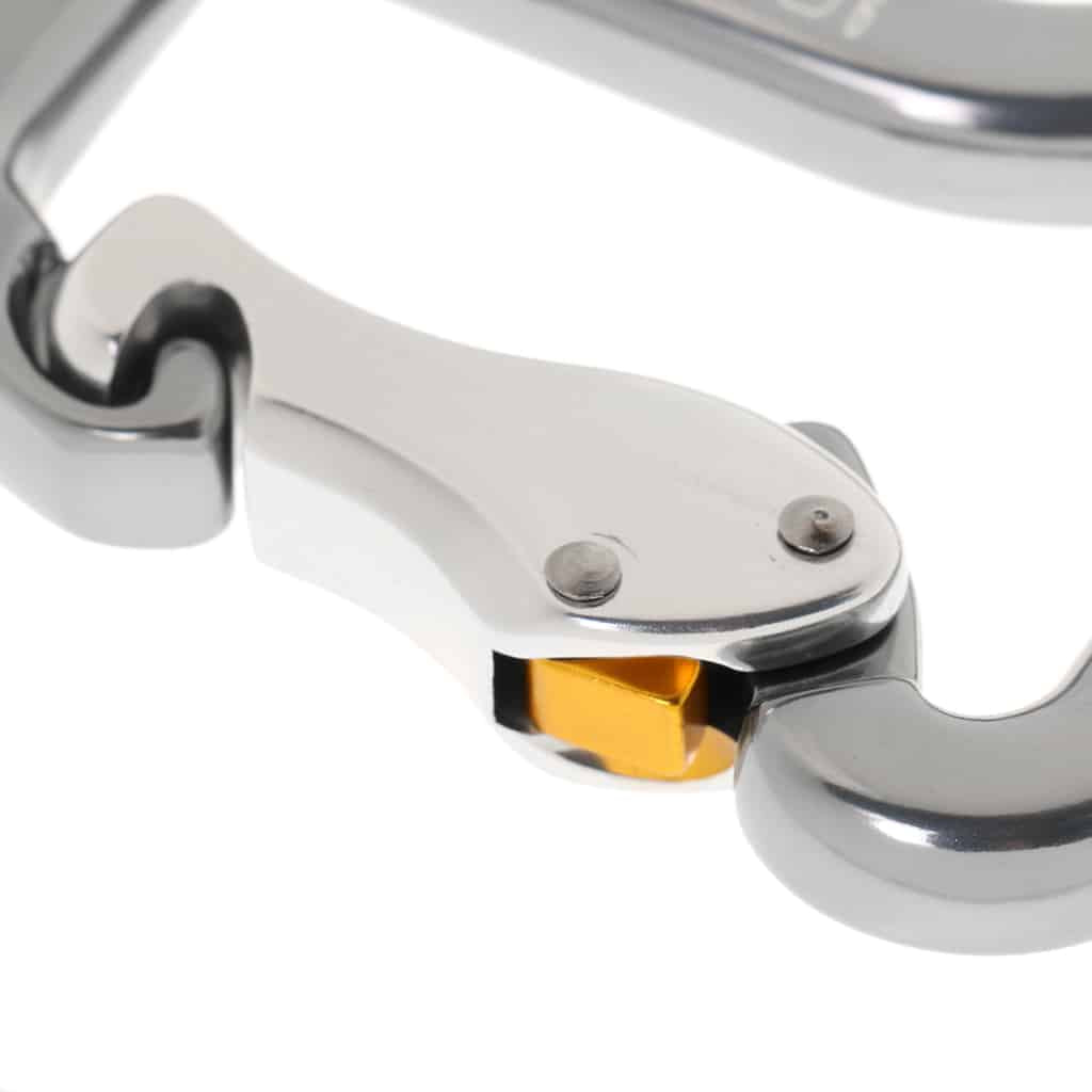 Safety Spring Aluminium Carabiner - Blue Force Sports