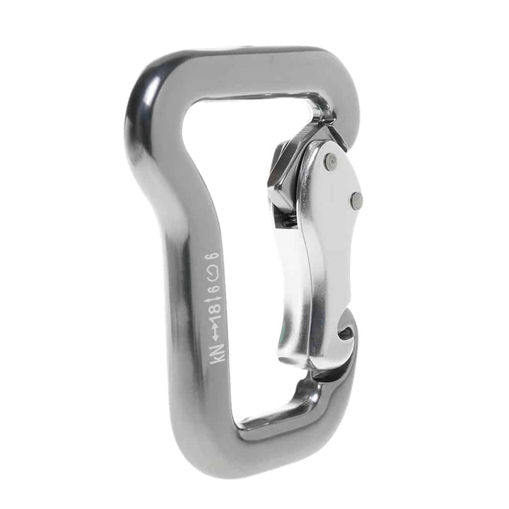 Safety Spring Aluminium Carabiner - Blue Force Sports