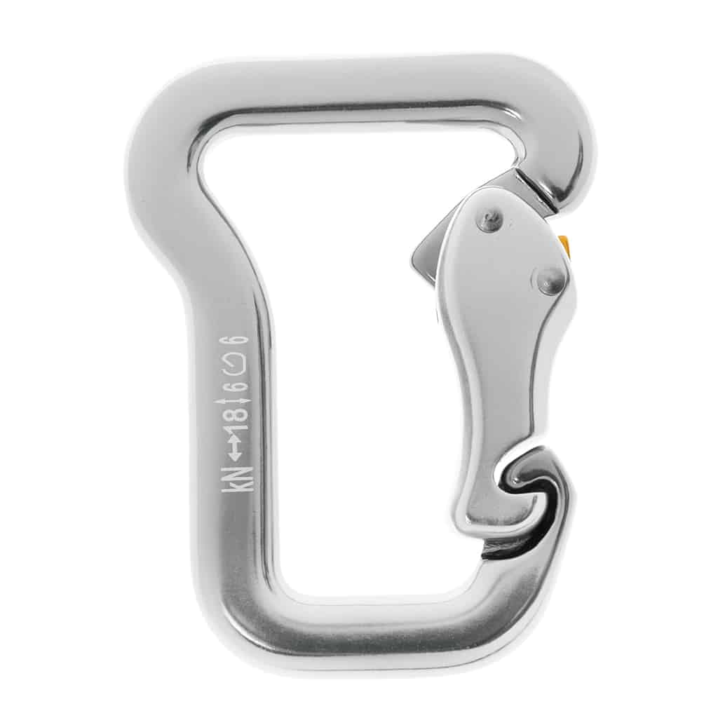 Safety Spring Aluminium Carabiner - Blue Force Sports