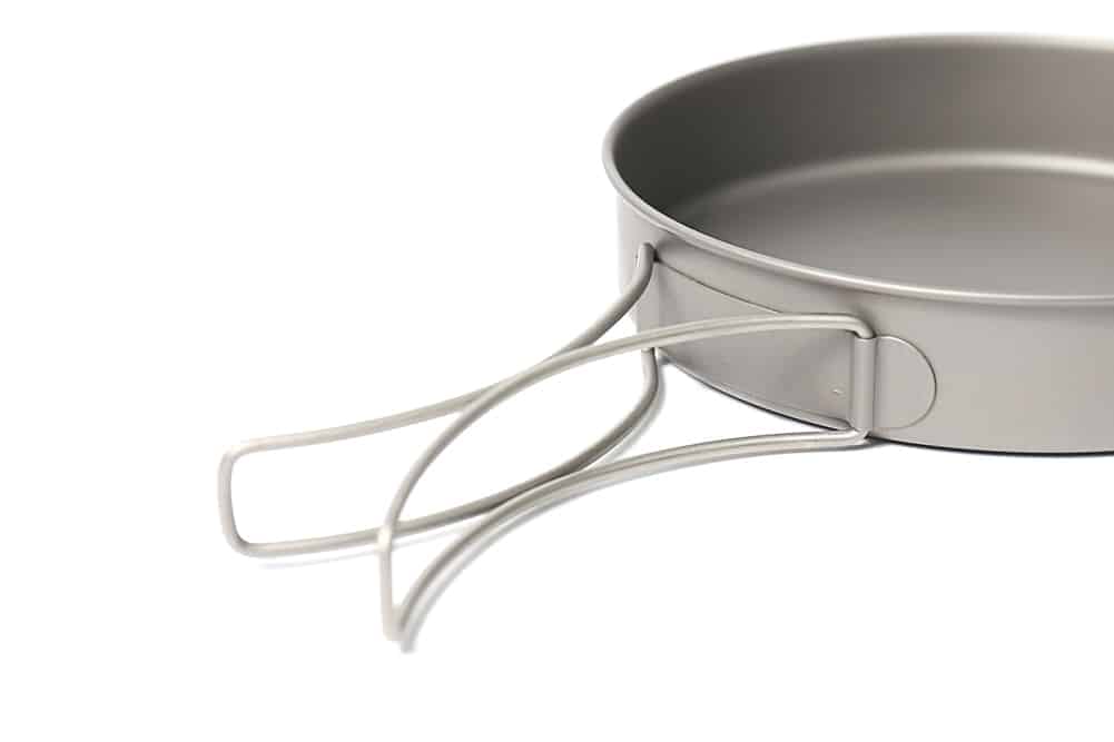 Titanium Camping Cookware Kit with Bag - Blue Force Sports