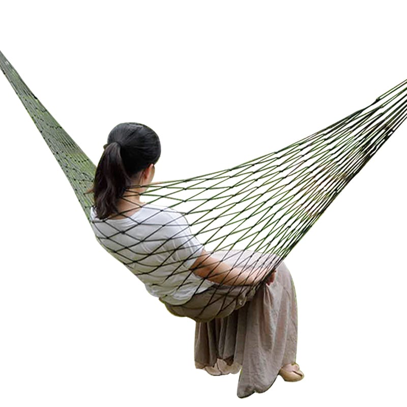 Portable Garden Mesh Hammock - Blue Force Sports