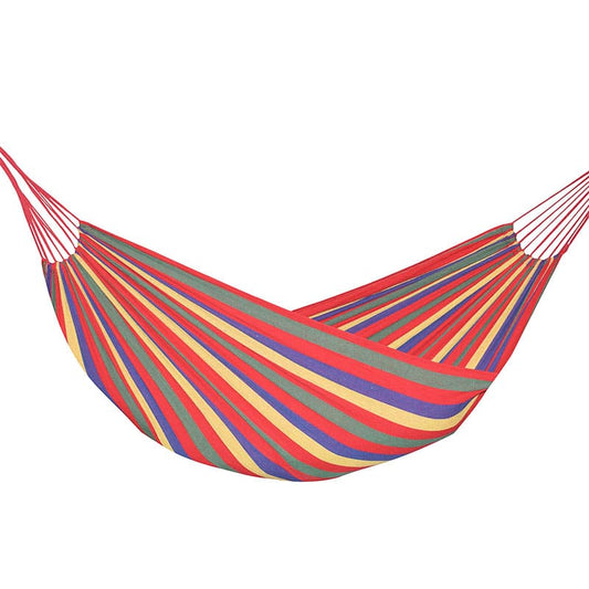 2 Person Outdoor Canvas Hammocks - Blue Force Sports