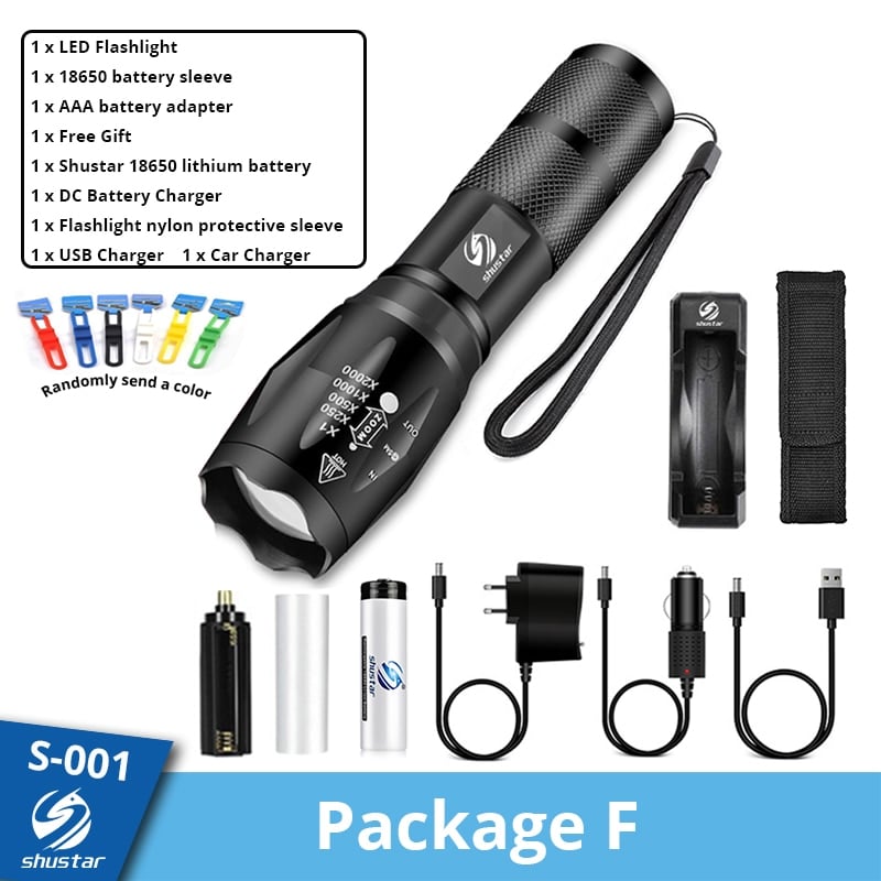 LED Outdoor Survival Pocket Flashlight - Blue Force Sports