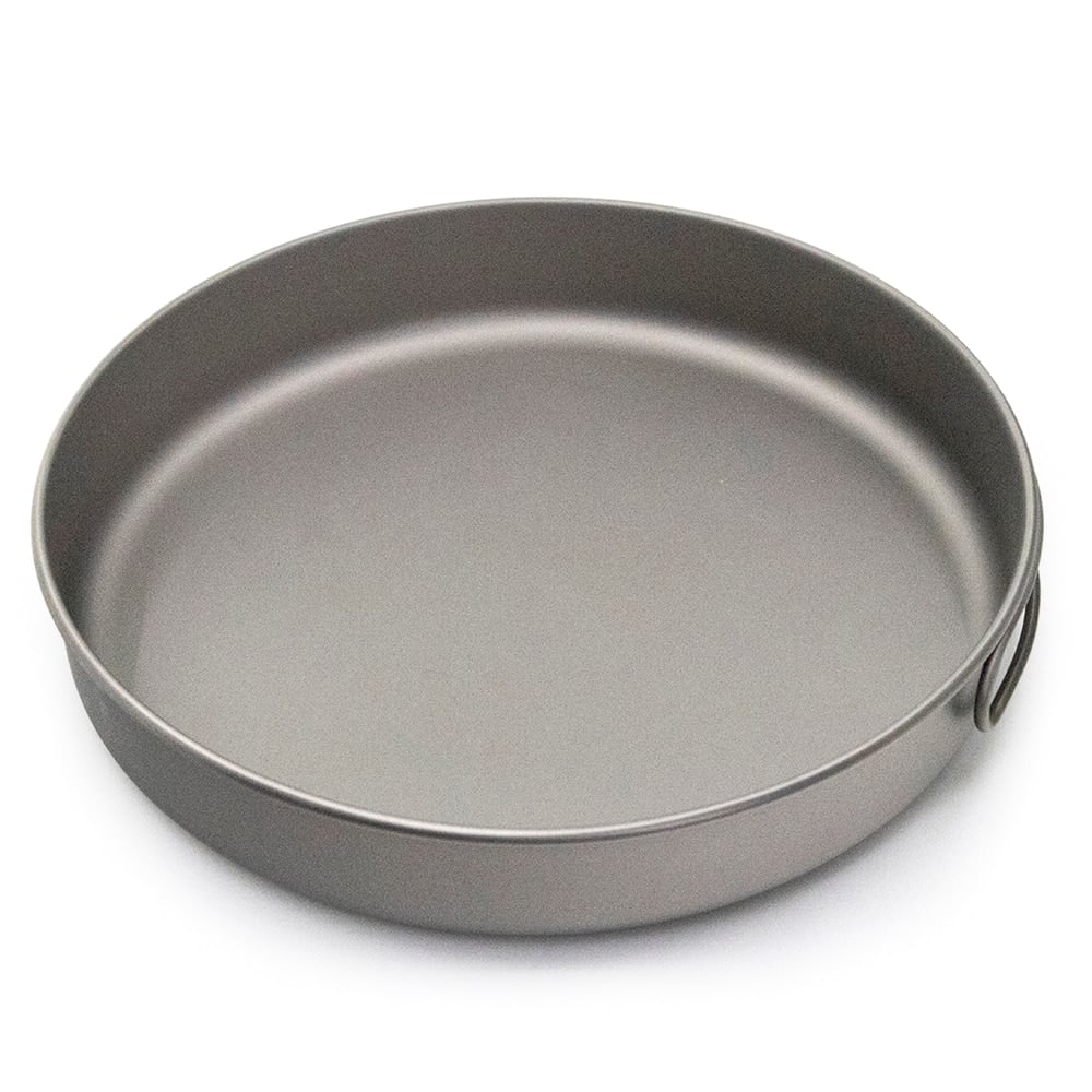 Ultralight Titanium Camping Frying Pan - Blue Force Sports