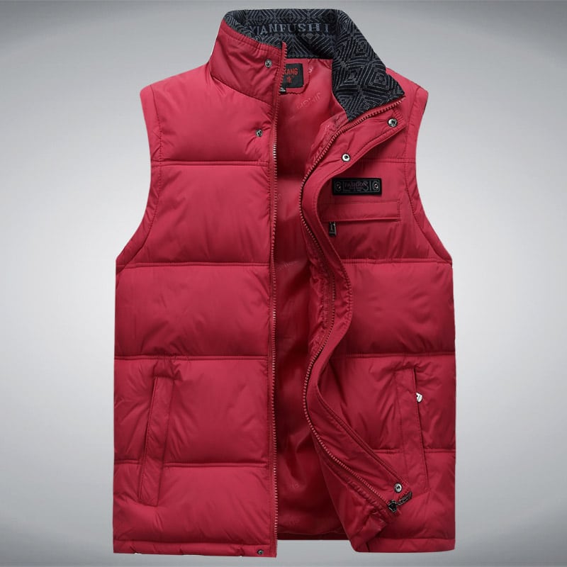 Men’s Sleeveless Winter Vest - Blue Force Sports