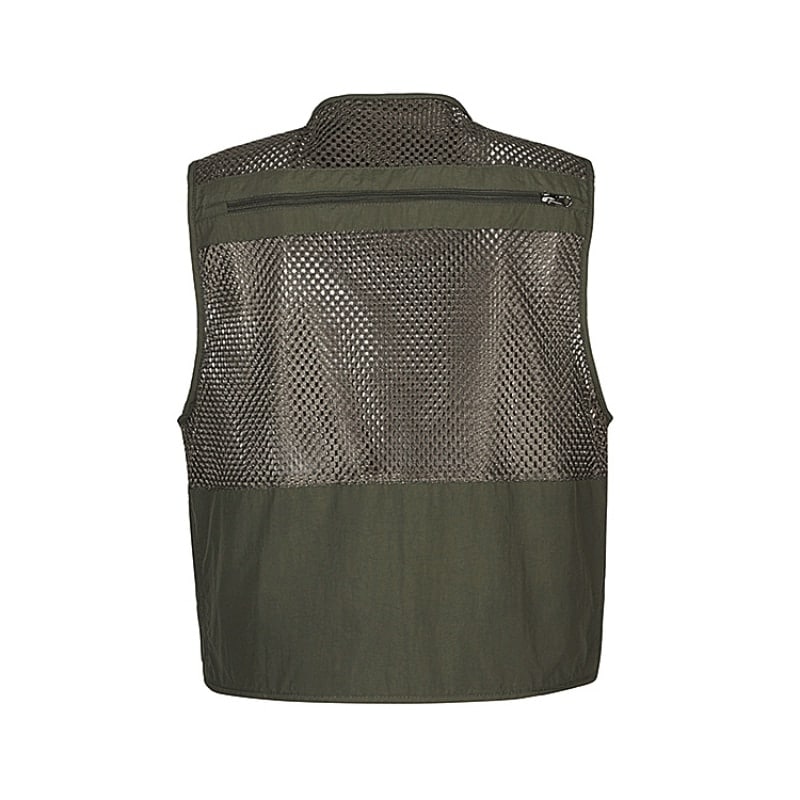 Men's Breathing Mesh Fishing Vest - Blue Force Sports