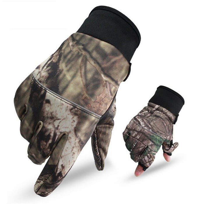 Camouflage Gloves for Hunting - Blue Force Sports