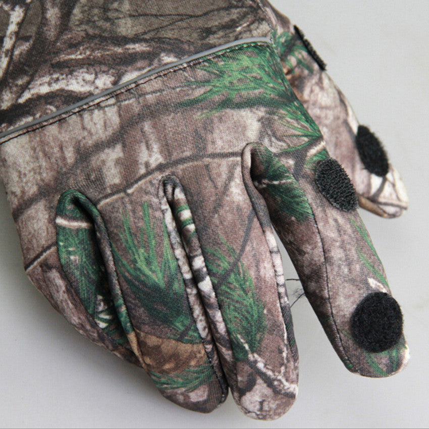 Camouflage Gloves for Hunting - Blue Force Sports