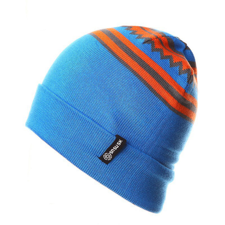 Cool Colorful Winter Hiking Cap - Blue Force Sports