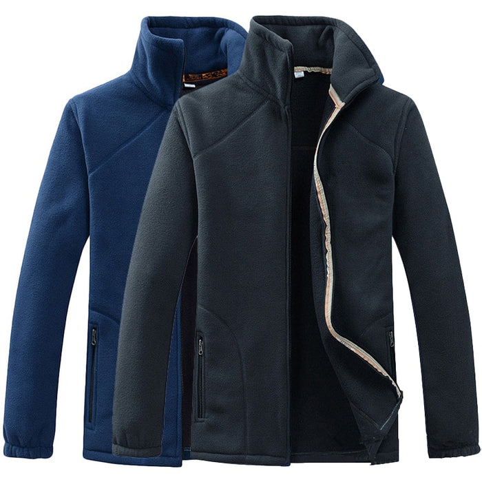 Men's Warm Windproof Autumn Jacket - Blue Force Sports