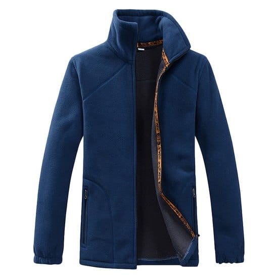 Men's Warm Windproof Autumn Jacket - Blue Force Sports