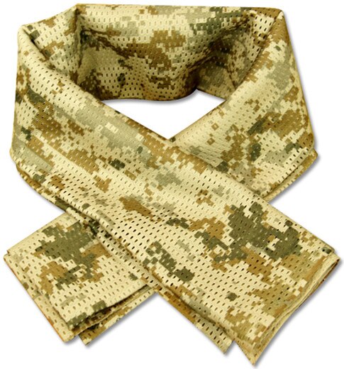 Comfortable Lightweight Breathable Cotton Men's Military Scarf - Blue Force Sports