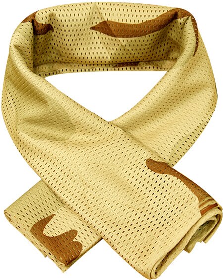 Comfortable Lightweight Breathable Cotton Men's Military Scarf - Blue Force Sports