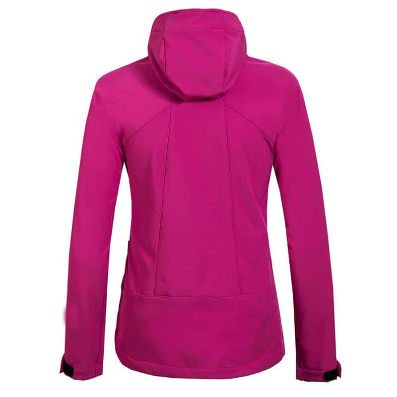 Softshell Fleece Waterproof Woman's Windbreaker - Blue Force Sports