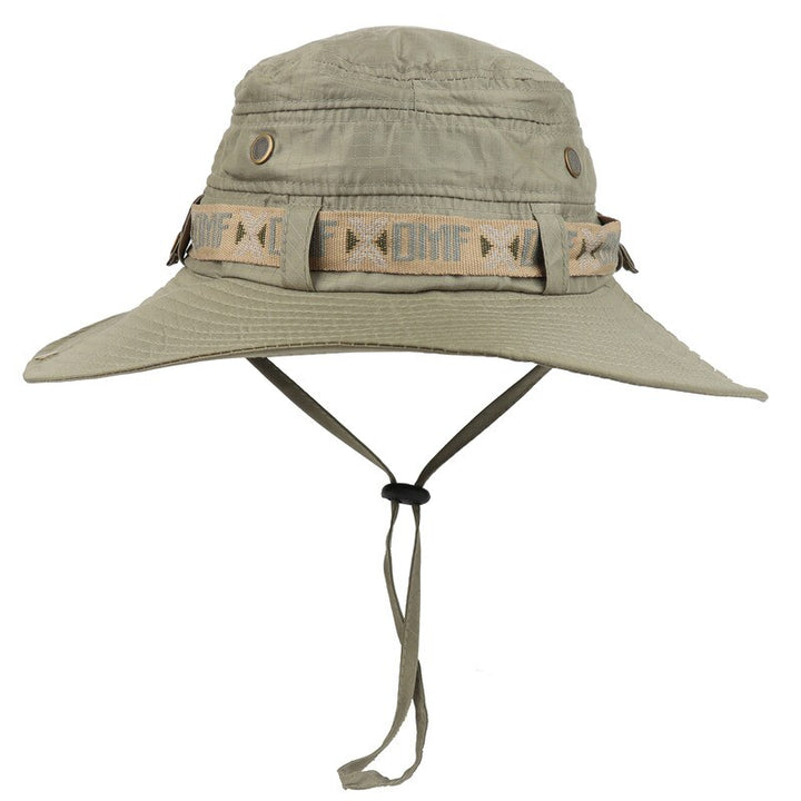 Unisex Waterproof Safari Hat with Strap - Blue Force Sports