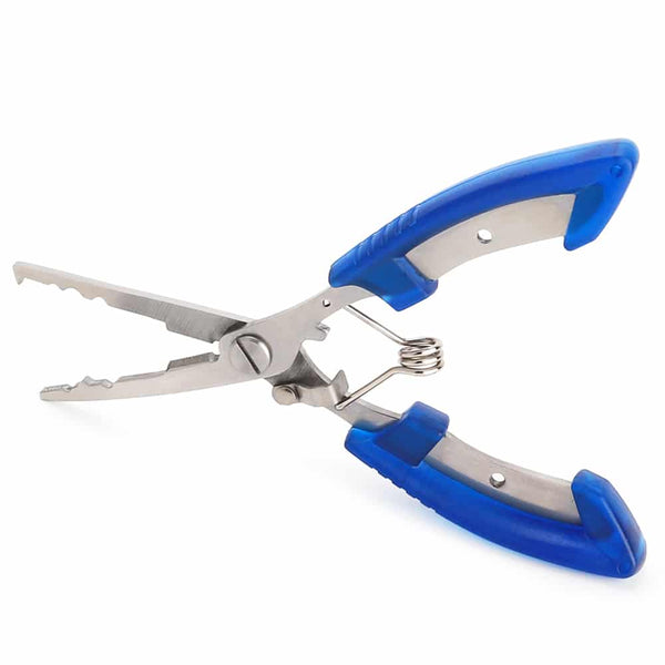 Stainless Steel Fishing Pliers with Scissors - Blue Force Sports