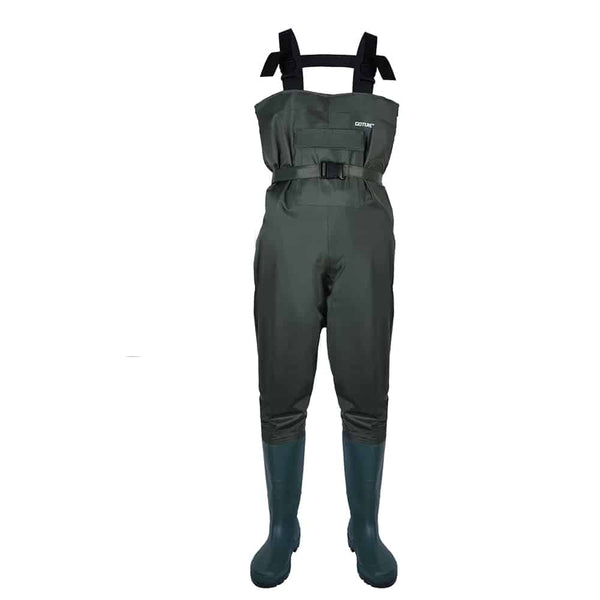 Men's Fishing Wader with Built-in Boots - Blue Force Sports