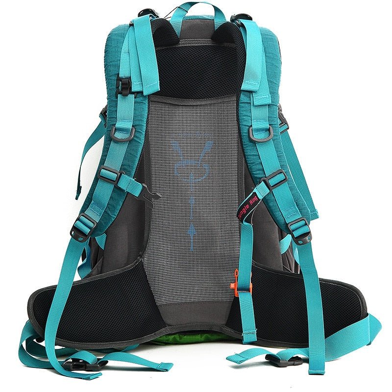 Colorful Waterproof Camping Backpack - Blue Force Sports