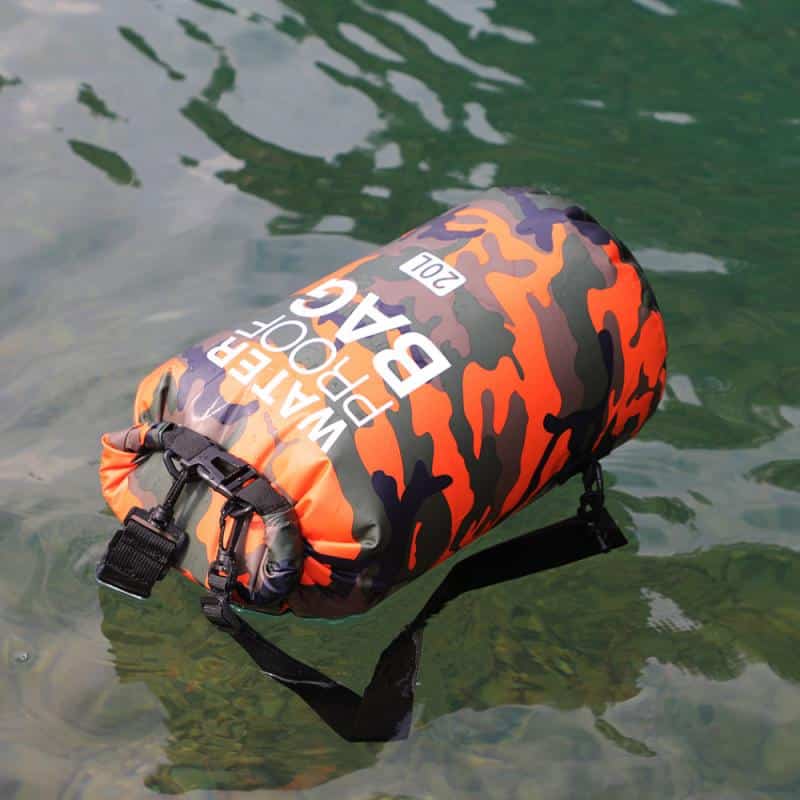 Camouflage Pattern Dry Backpack - Blue Force Sports