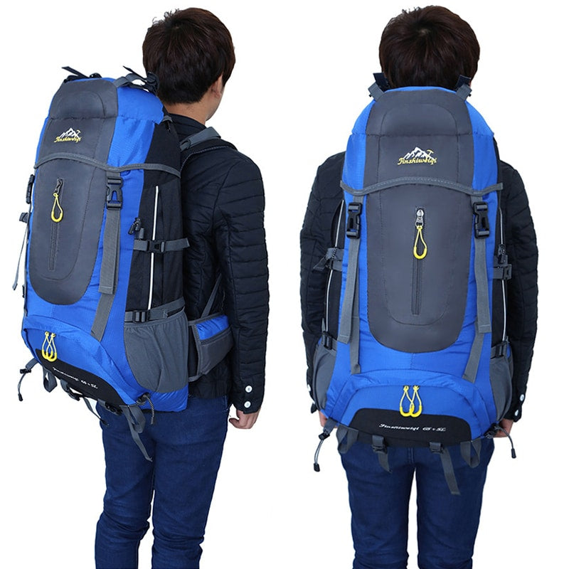 Waterproof Hiking Unisex Backpacks - Blue Force Sports