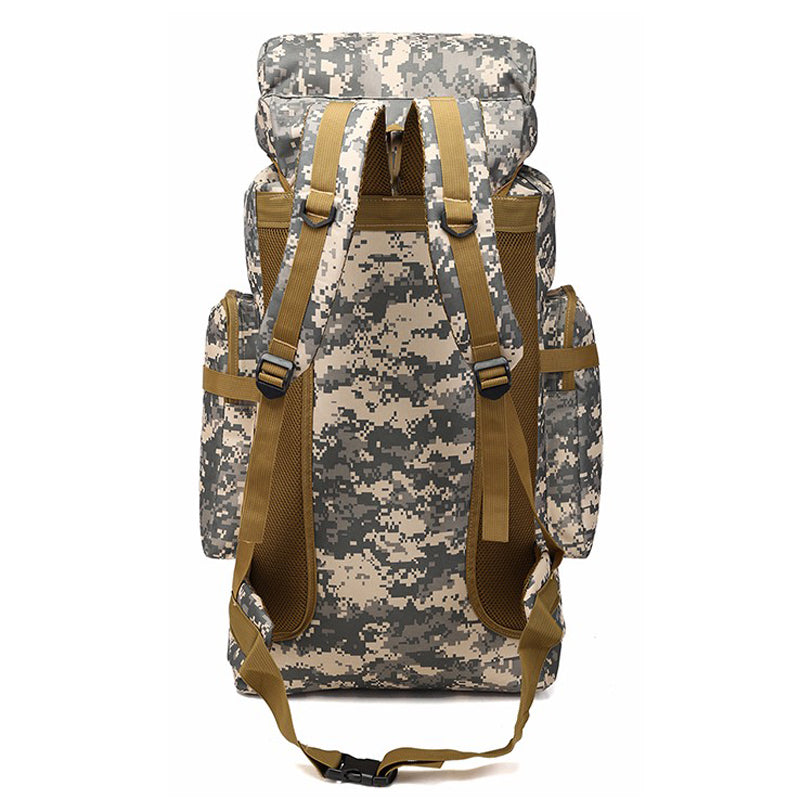 Outdoor Camouflage Backpack 70 L - Blue Force Sports