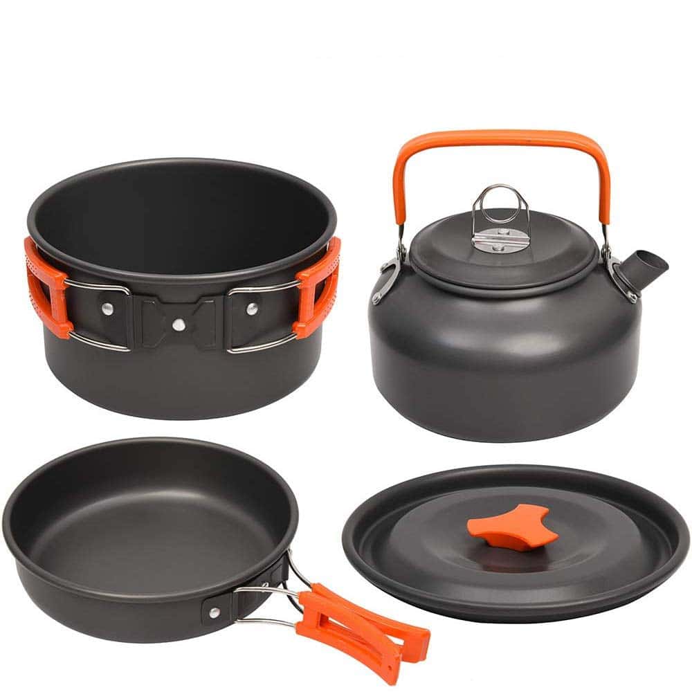 Camping Cooking Ware Set - Blue Force Sports
