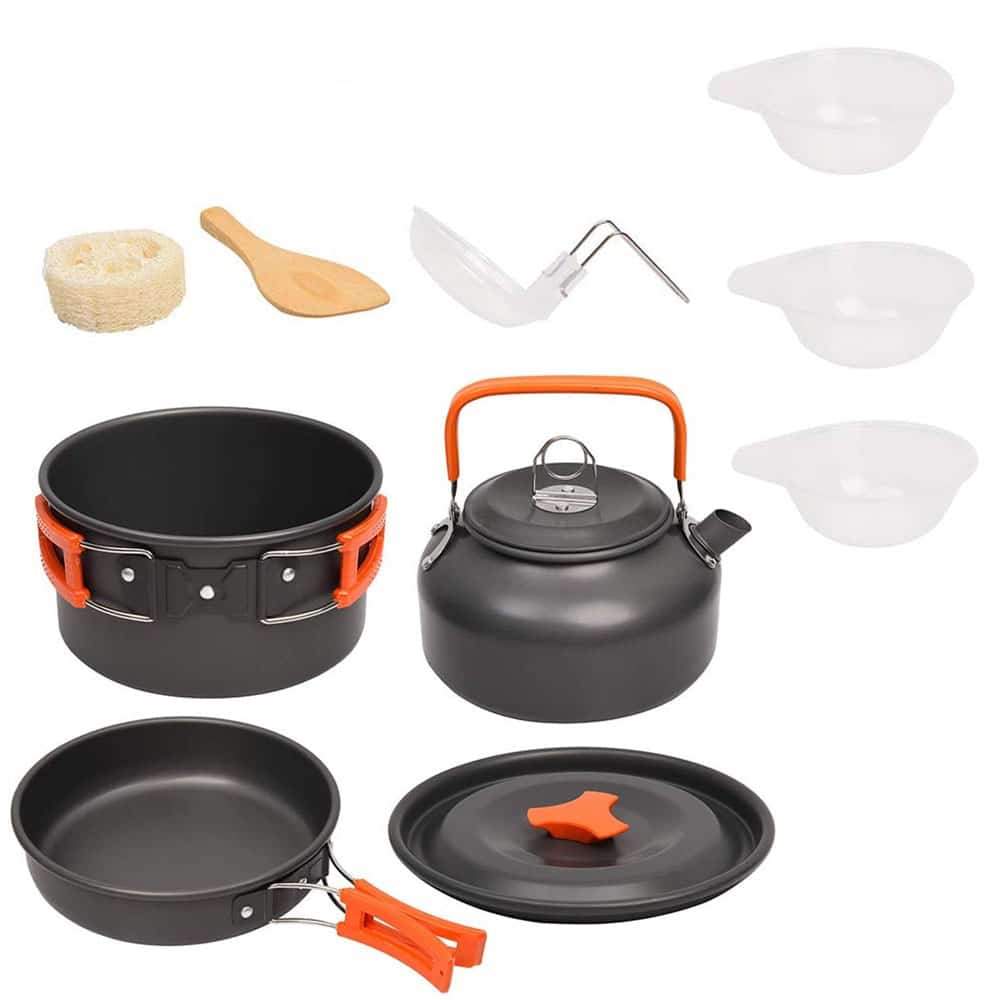 Camping Cooking Ware Set - Blue Force Sports