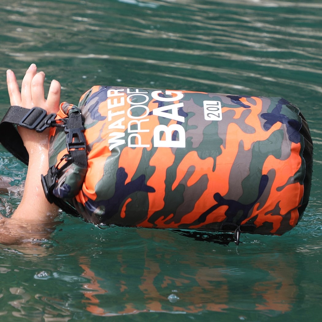 Portable Waterproof River Trekking Bag - Blue Force Sports