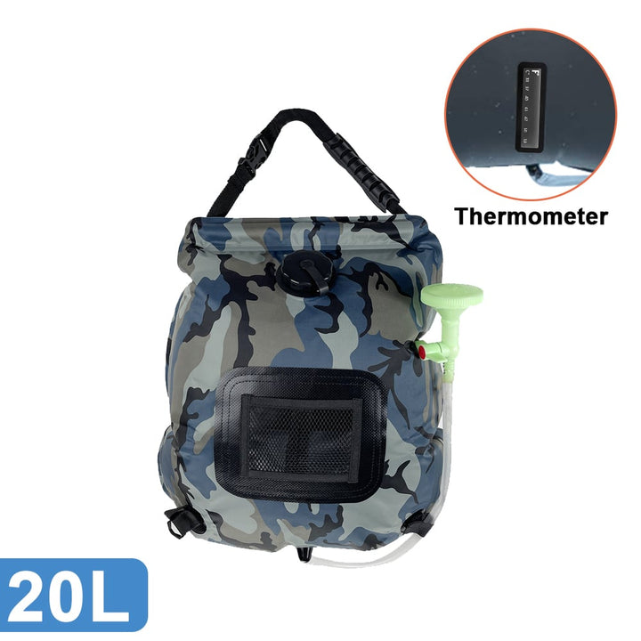 20L Portable Outdoor Camping Water Bag - Blue Force Sports