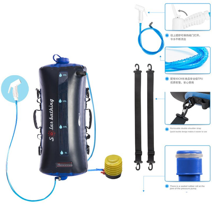 20L Portable Water Bag - Blue Force Sports