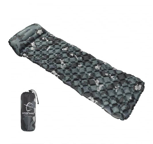 Camouflage Camping Air Mattress - Blue Force Sports
