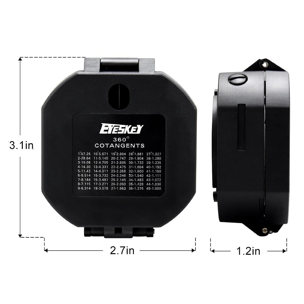 Lightweight Shockproof, Waterproof Compass - Blue Force Sports
