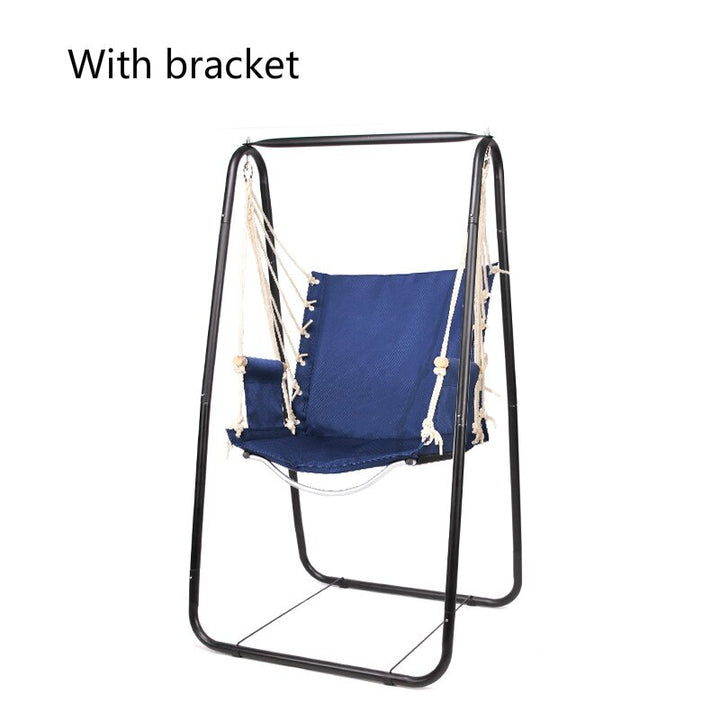 Ground Standing Hanging Chair for Garden - Blue Force Sports