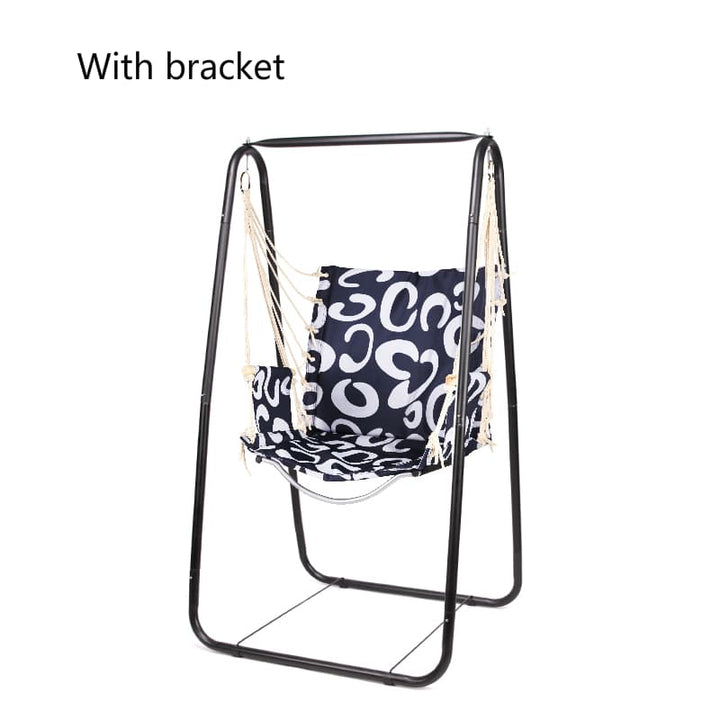 Ground Standing Hanging Chair for Garden - Blue Force Sports