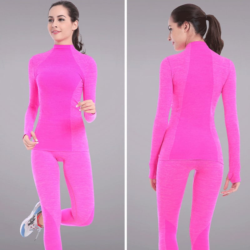 Women's Elastic Thermal Underwear - Blue Force Sports