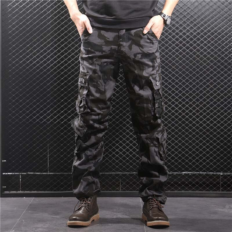 Camouflage Men's Cargo Pants - Blue Force Sports