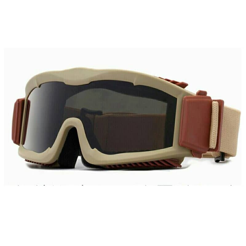 High Quality Professional Durable Plastic Protective Goggles - Blue Force Sports