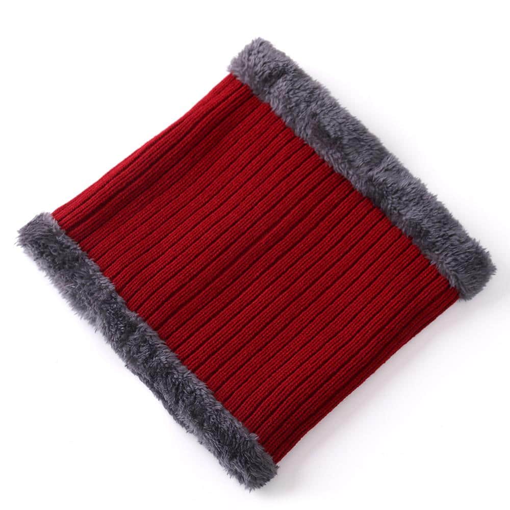 Knitted Warm Hat with Visor - Blue Force Sports