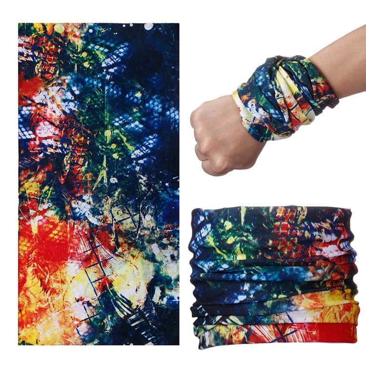 Seamless Unisex Bicycle Bandana - Blue Force Sports