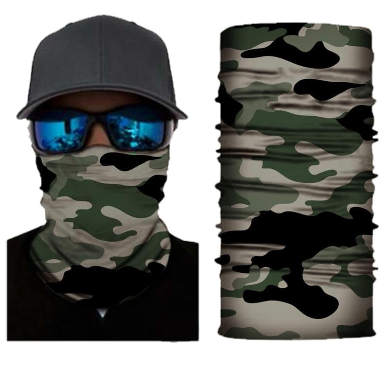 Seamless Unisex Bicycle Bandana - Blue Force Sports