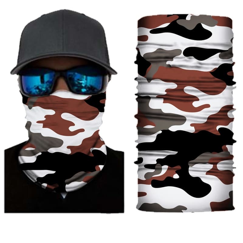 Seamless Unisex Bicycle Bandana - Blue Force Sports